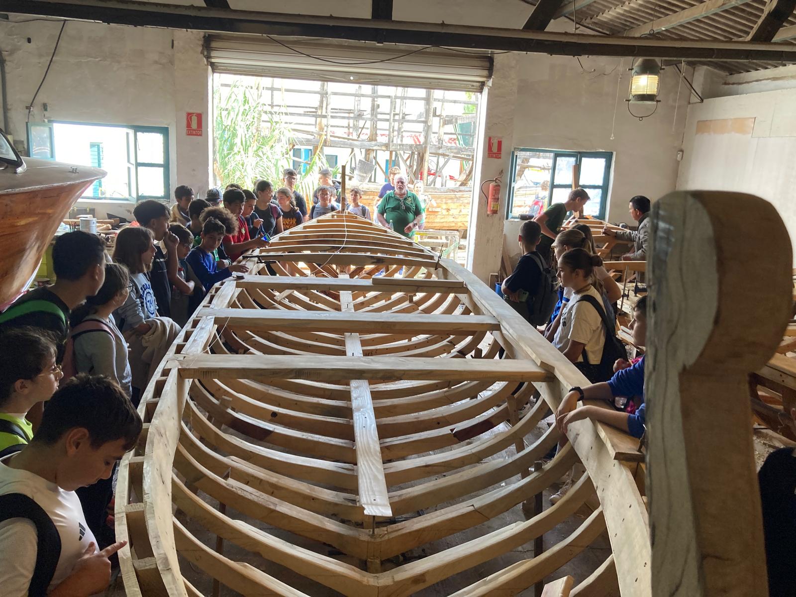 Visita al Club de Remo y Astillero del Pedregal